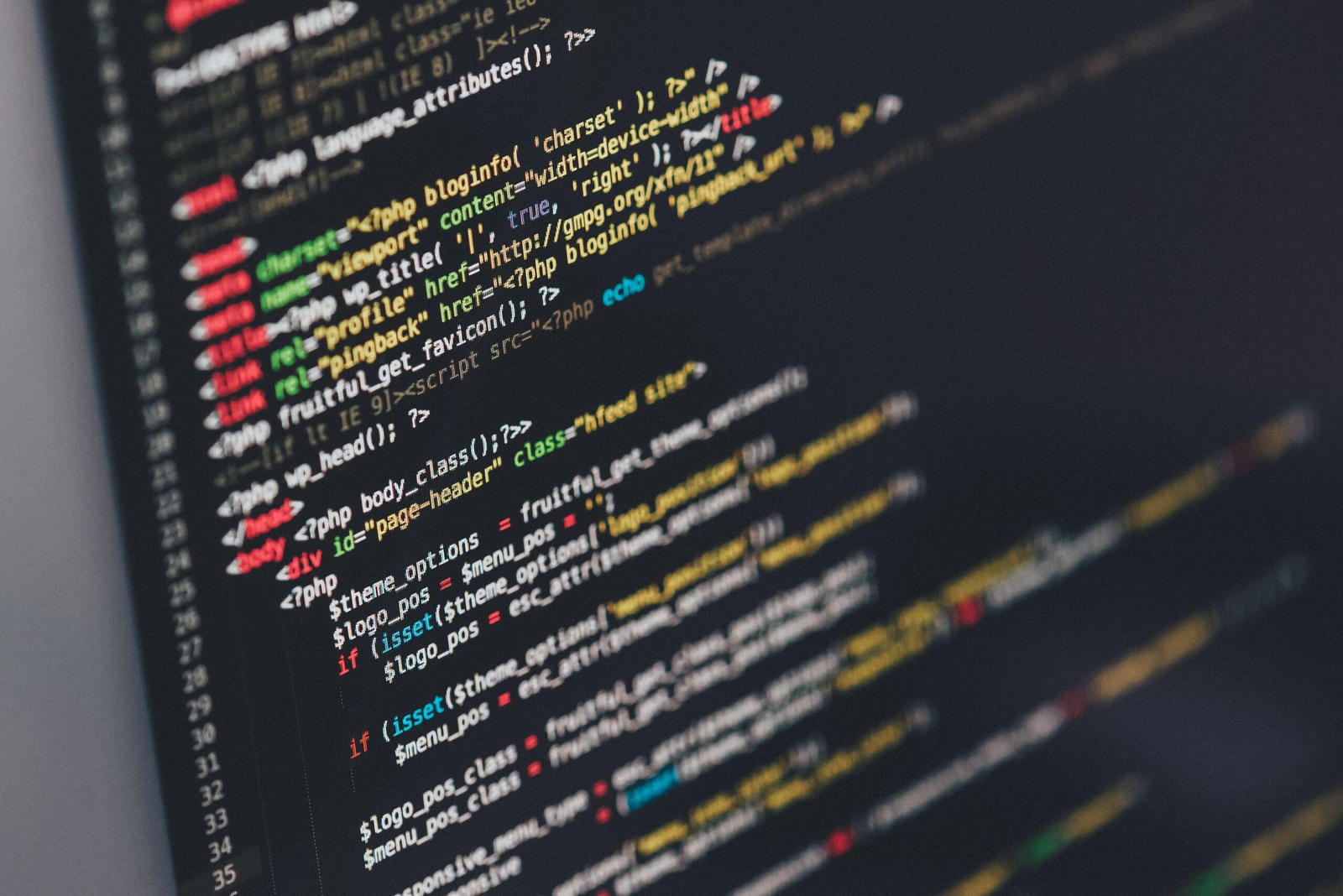 code background
